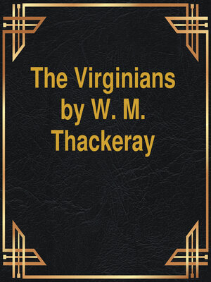 cover image of The Virginians (Unabridged)